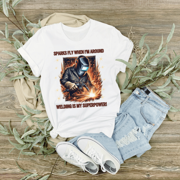 Welding is my superpower Sublimation Design PNG, COMMERCIAL LICENSE - Image 2