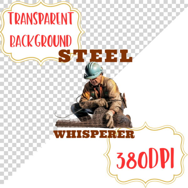 Steel Whisperer Rod Buster Sublimation Design PNG, COMMERCIAL LICENSE - Image 5