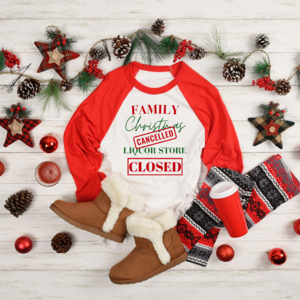 Family Christmas Cancelled, Liquor Store Closed PNG Sublimation Design, COMMERCIAL LICENSE - Image 5